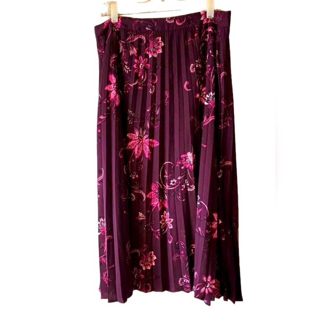 Chico - Women pleated skirt Size 10 - Picture 2 of 3